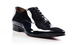Gala Black Gloss Leather